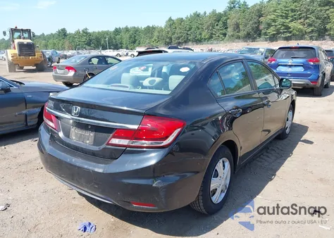 2013 Honda Civic Lx из США, поврежденный, VIN 2HGFB2F58DH565389